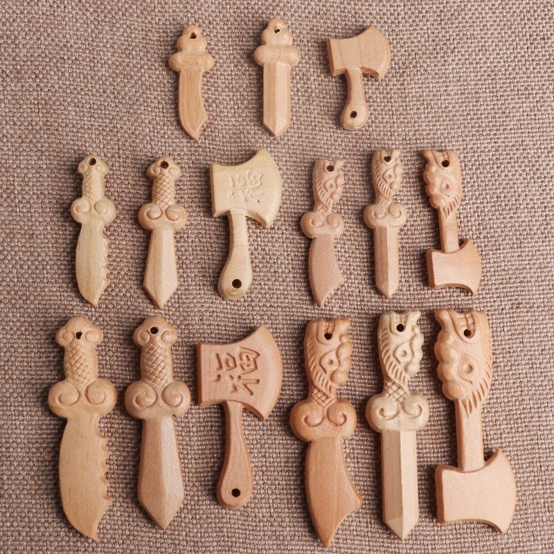 Peach wood handicrafts